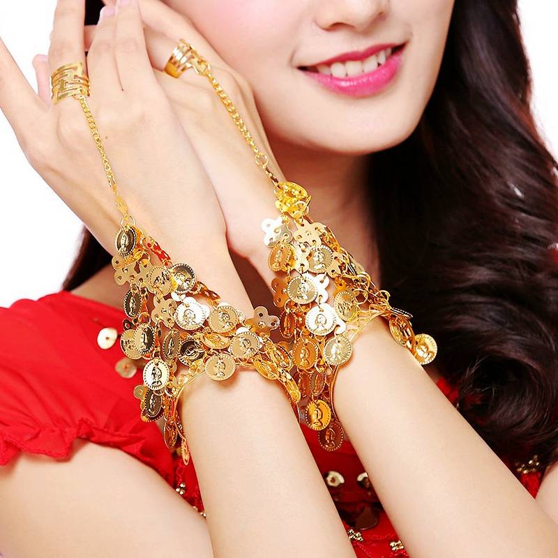Gold bracelets